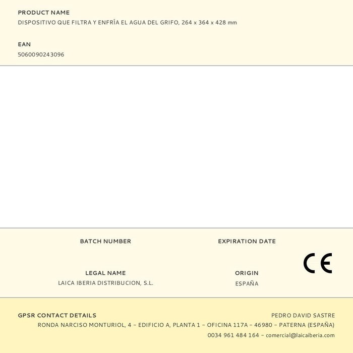 Distributeur d'eau Aqua Optima WC0115 8,2 L