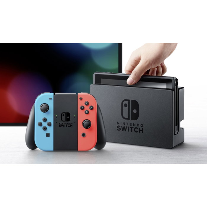 Nintendo Switch Bleu Néon & Rouge Néon