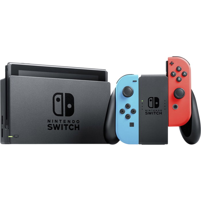 Nintendo Switch Bleu Néon & Rouge Néon