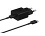 Samsung - Adaptateur secteur 15W, chargeur mural USB-C, noir - Pour téléphone et tablette