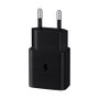 Samsung Adaptateur de Charge Rapide 15W avec Câble USB-C Noir