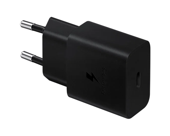 Samsung Adaptateur de Charge Rapide 15W avec Câble USB-C Noir