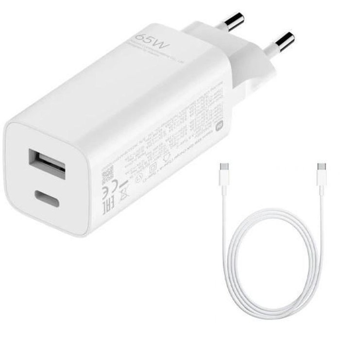 Chargeur mural Xiaomi BHR5515GL Blanc 65 W