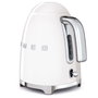 Smeg Bouilloire électrique - KLF03WHEU - 1,7 L - Blanc - Arrêt automatique - Sécurité anti-débordement