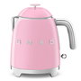 Smeg Bouilloire Mini KLF05PKEU 50's Style Rose