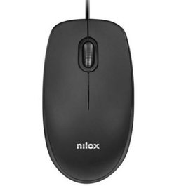 Nilox MOUSB1003 Souris Optique Noire 1600 DPI
