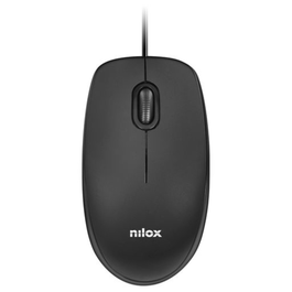 Nilox Souris Optique USB 1600 DPI 3 Boutons Noir MOUSB1003