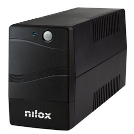 Nilox Premium Line Interactive 600 NXGCLI6001X5, 600VA/420W, AVR, 2 Prises, Noir, Mini Tower