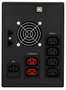 Nilox SAI Line Interactive 3000VA/2100W Onde Sinusoïdale Pure, 4 Prises, LCD, Noir