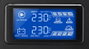 Nilox SAI Line Interactive 3000VA/2100W Onde Sinusoïdale Pure, 4 Prises, LCD, Noir
