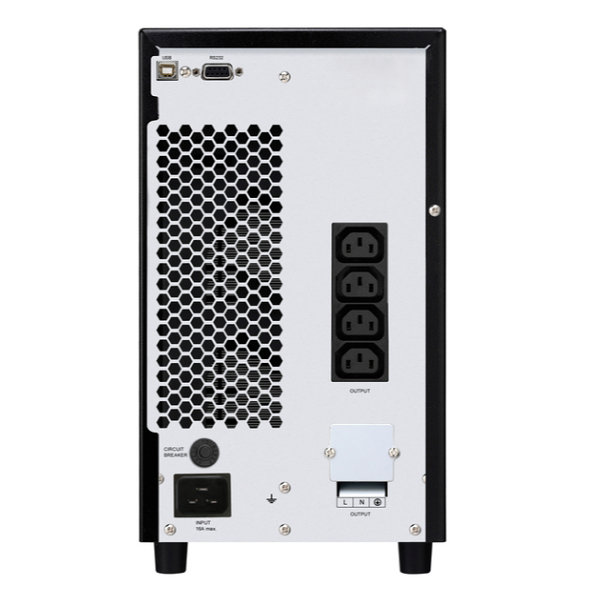 Nilox SAI OnLine Pro LED 4500 VA / 3150 W Double Conversion UPS Onduleur Tour Noir