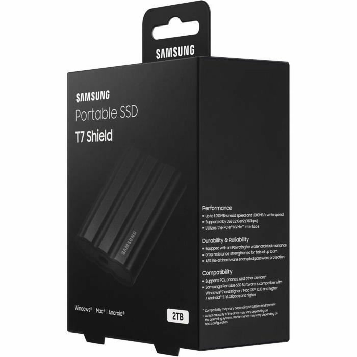 Samsung T7 Shield 2 To Black