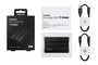 Samsung MU-PE2T0S/EU Disque Dur Externe SSD Portable 2TB USB 3.2 - Lecture 1050 Mo/s, Cryptage AES