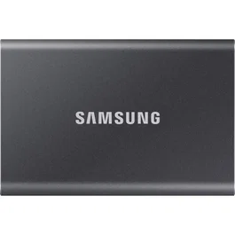 Samsung Portable SSD T7 - Disque SSD Externe 1 TB USB 3.2 Gen 2, jusqu'à 1050/1000 MB/s, Compact, Résistant aux chocs, Chiffrement AES 256-bit