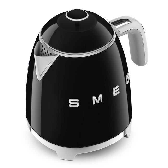 Bouilloire Smeg KLF05BLEU 1400 W Années 50 Noir Acier inoxydable 800 ml Bouilloire Smeg KLF05BLEU 1400 W Années 50 Noir Acier inoxydable 800 ml