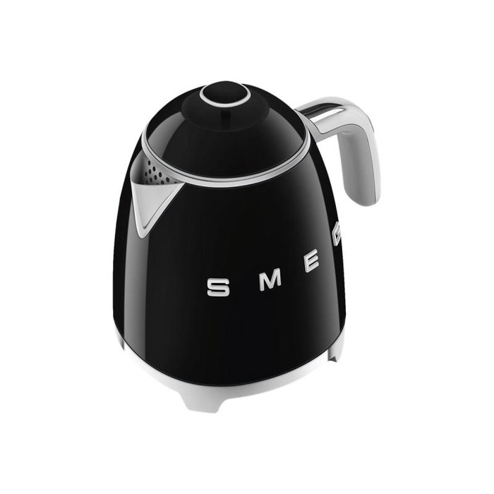 Smeg KLF05BLEU - Bouilloire électrique mini, 0.8 litre, couleur noire (Schwarz)
