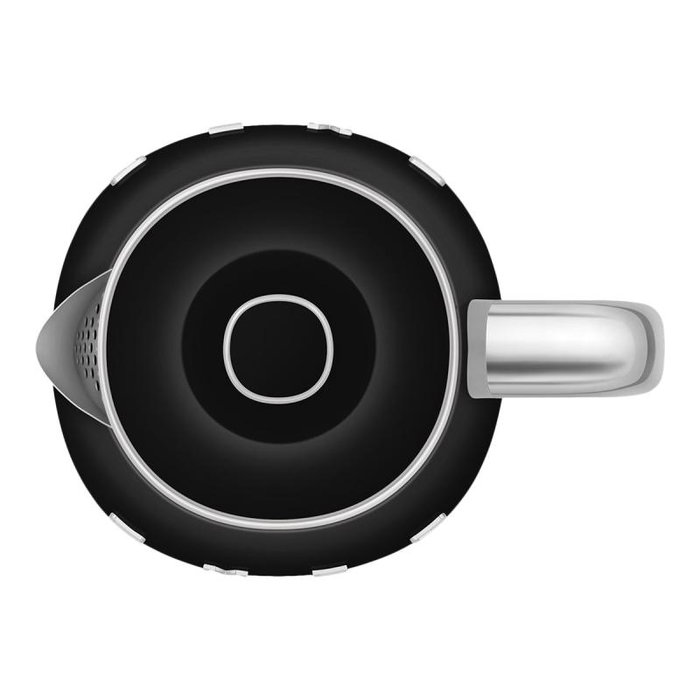 Smeg KLF05BLEU - Bouilloire électrique mini, 0.8 litre, couleur noire (Schwarz)