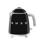 Smeg KLF05BLEU - Bouilloire électrique mini, 0.8 litre, couleur noire (Schwarz)