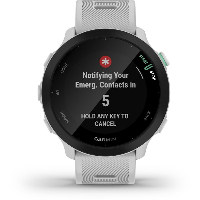 Garmin Forerunner 55 - Blanc Garmin Forerunner 55 - Blanc