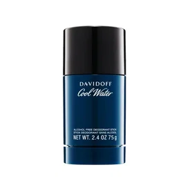 Davidoff Cool Water Déodorant en stick 75 g pour hommes sans alcool
