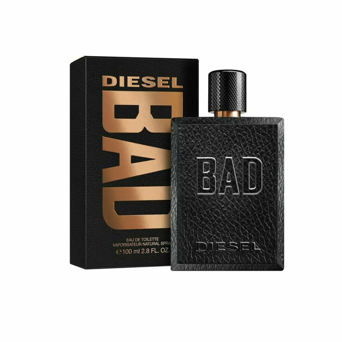Diesel Bad Eau de Toilette Vaporisateur 100 ml - Parfum pour Homme Fraîcheur Bergamote Cardamome Notes de Tabac et Bois Diesel Bad Eau de Toilette Vaporisateur 100 ml - Parfum pour Homme Fraîcheur Bergamote Cardamome Notes de Tabac et Bois