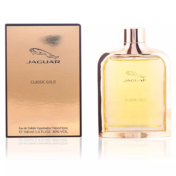 Jaguar CLASSIC GOLD Eau de Toilette Vaporisateur pour Homme 100 ml Jaguar CLASSIC GOLD Eau de Toilette Vaporisateur pour Homme 100 ml