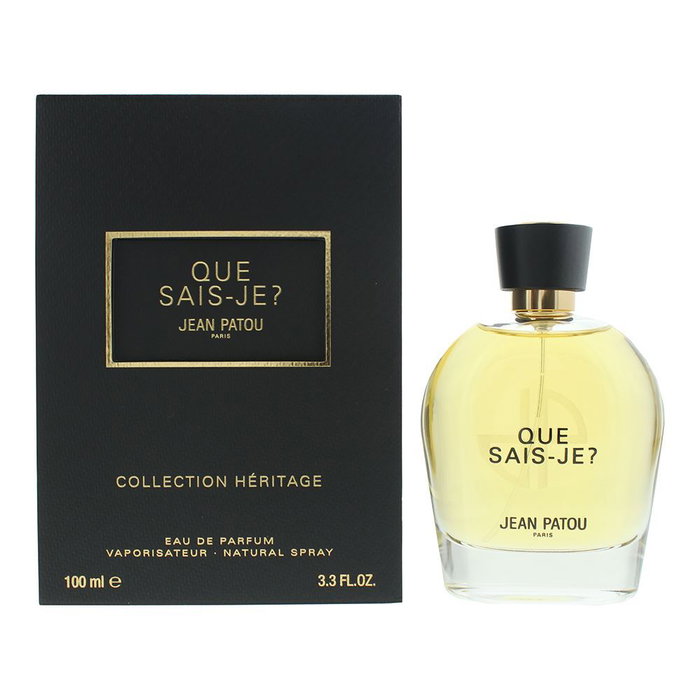 Jean Patou Collection Heritage Que Sais-Je? Eau de Parfum 100 ml Jean Patou Collection Heritage Que Sais-Je? Eau de Parfum 100 ml