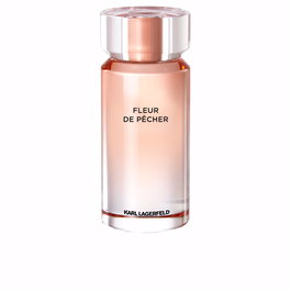 Karl Lagerfeld Fleur de Pêcher Eau de Parfum Vaporisateur 100 ml - Parfum Floral Fruité Féminin