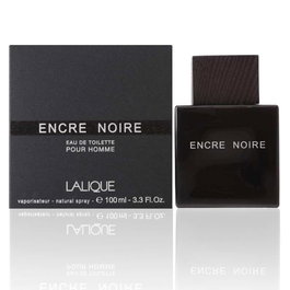 Lalique Encre Noire - Eau de Toilette pour Homme - 100 ml - Vaporisateur - Notes Boisées de Vetiver