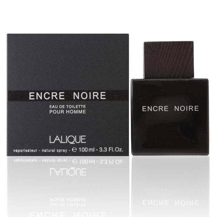 Lalique Encre Noire - Eau de Toilette pour Homme - 100 ml - Vaporisateur - Notes Boisées de Vetiver Lalique Encre Noire - Eau de Toilette pour Homme - 100 ml - Vaporisateur - Notes Boisées de Vetiver