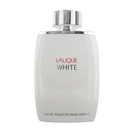 Lalique White Pour Homme Eau de Toilette Vaporisateur 125 ml - Notes de Bergamote, Piment Blanc, Cèdre et Musc