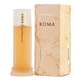 Laura Biagiotti Roma Eau de Toilette 100 ml Vaporisateur - Fragrance Orientale Épicée, Notes de Cassis, Bergamote, Vétiver, Vanille