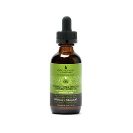 Macadamia - Huile concentrée capillaire Strengthen & Smooth 53 mL - Hydratation intense, lutte contre les frisottis et brillance - Pour cheveux et cuir chevelu