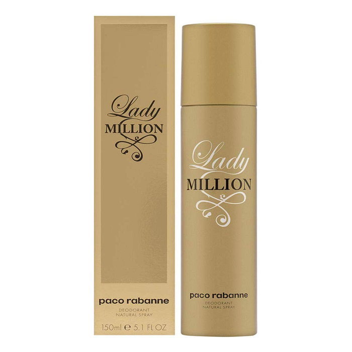 Paco Rabanne Lady Million Déodorant Spray 150 ml Paco Rabanne Lady Million Déodorant Spray 150 ml