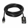 Câble USB 2.0 Aisens A101-0019 Noir 10 m