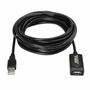 Câble USB 2.0 Aisens A101-0019 Noir 10 m