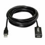 Câble USB 2.0 Aisens A101-0019 Noir 10 m