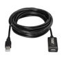 Câble USB 2.0 Aisens A101-0019 Noir 10 m
