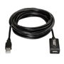 Câble USB 2.0 Aisens A101-0019 Noir 10 m