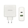 Chargeur Voiture Mur Aisens ASCH-2PD30QC-W 48 W Blanc