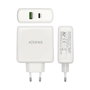Chargeur Voiture Mur Aisens ASCH-2PD30QC-W 48 W Blanc