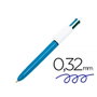 Crayon Bic 982866 Bleu Multicouleur 0,4 mm 1 mm 4 couleurs Rechargeable