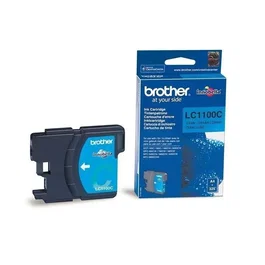 Brother Cartouche d'encre Cyan LC1100C - Compatible avec imprimantes DCP, MFC (Environ 325 pages)