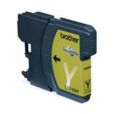 Brother LC1100Y Cartouche d'encre Jaune Innobella 325 pages