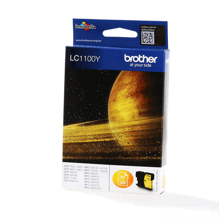 Brother LC1100Y Cartouche d'encre Jaune