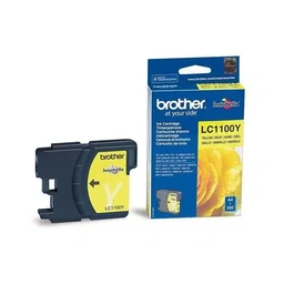 Brother LC1100Y Cartouche d'encre jaune pour imprimantes DCP, MFC - Environ 325 pages