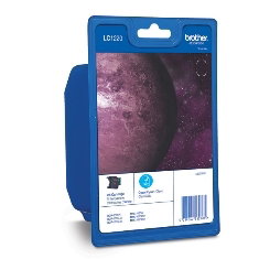 Brother LC1220C Cartouche d'encre Innobella bleue 300 pages pour DCP/MFC