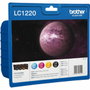 Brother Multipack de 4 cartouches d'encre LC1220VALBP (BK, C, M, Y)