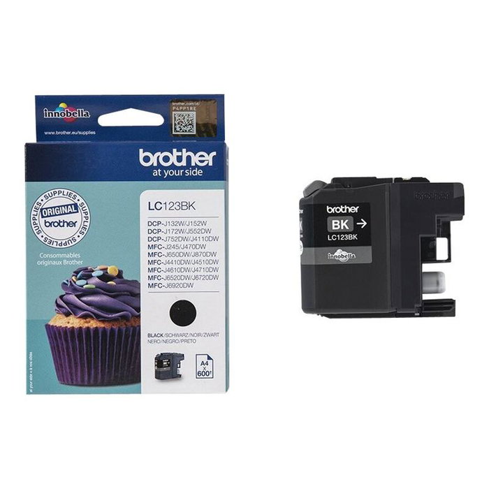 Brother LC123BK Noir