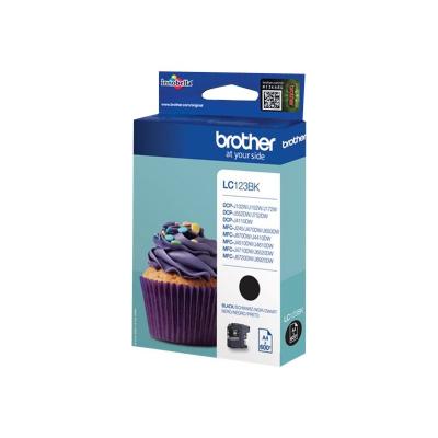 Brother LC123BK Noir